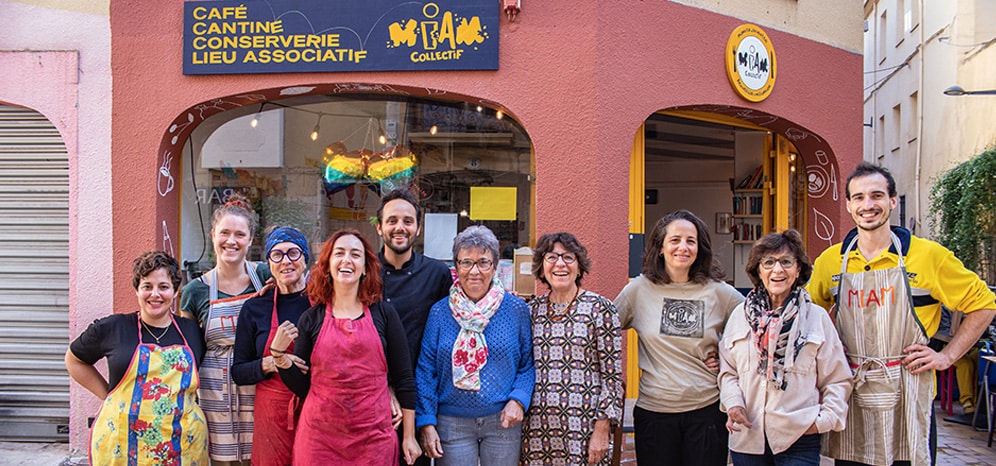 Miam Collectif association ayant bénéficié de l’action de France Active Garantie et France Active Investissement